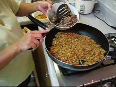 how to make egg fried rice