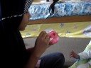 Keisha  Belajar Makan