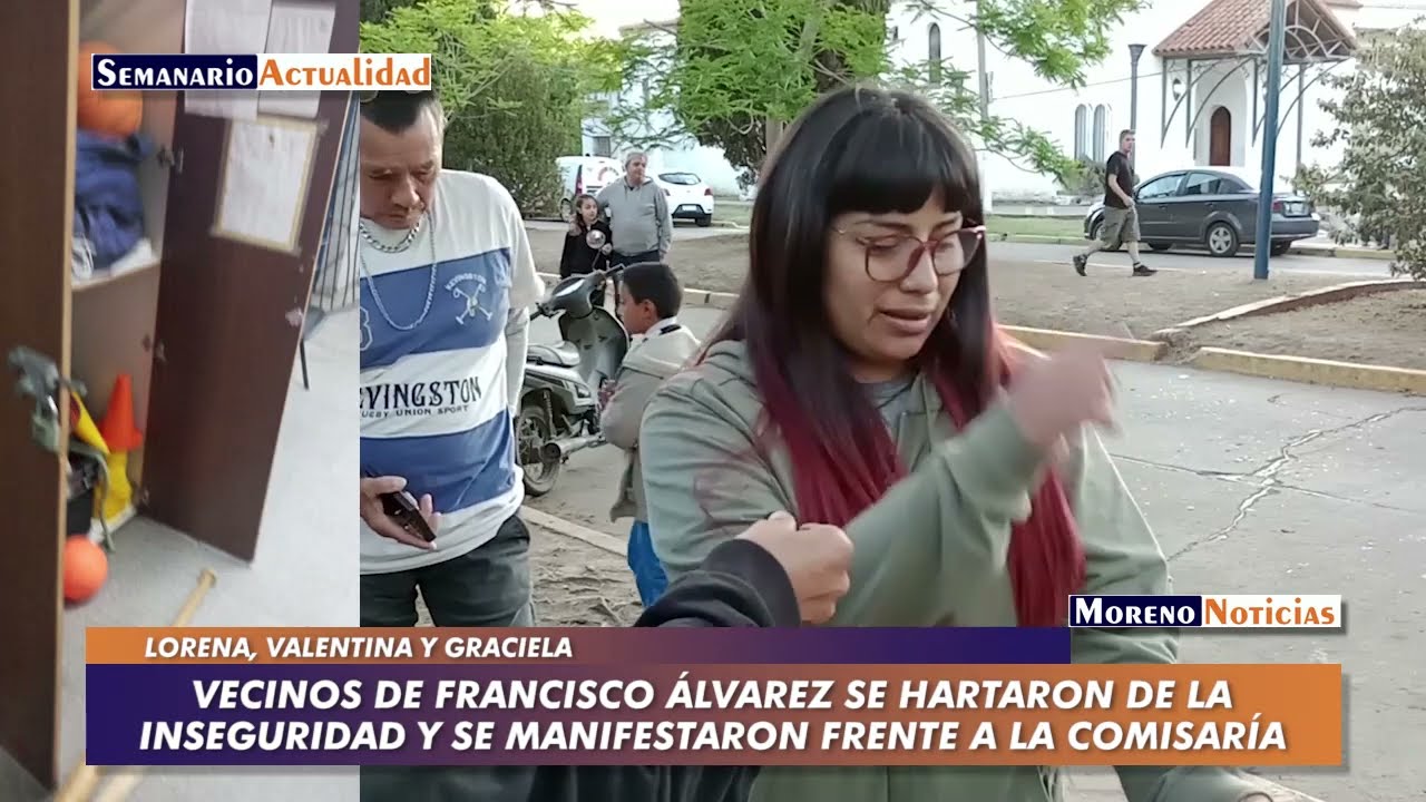 Vecinos de Francisco Álvarez se hartaron de la inseguridad y se ...