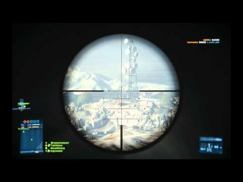 how to adjust for bullet drop in bf3