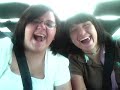 what kids do behind the front seats.