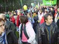 30 year old nonviolent resistance. Castor transport is carrying nuclear waste now every 2 years very close to the Gorleben community, who organises civil disobedience everytime this happens.