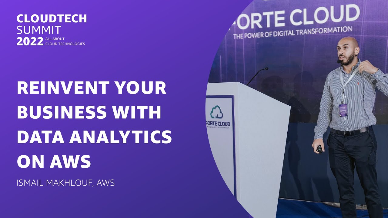 Reinvent your business with data analytics on AWS