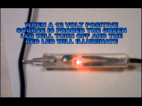 how to use a test light