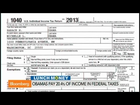 First Look at the Obamas' 2013 Tax Return