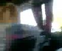 on the bus pulling hair