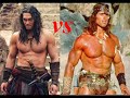 New (2011) Conan the barbarian vs 1980s Conan