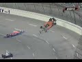 IRL 2007 - Kentucky - Franchitti hits Matsuura and goes fly