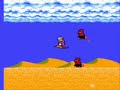 ok, i've decided to check out this unlicensed nes game. this game is a bit better then action 52, better graphics, better music, as for the gameplay: a lot better, but not saying much. some of these game are a rip off of some other games. cosmos cop- an ok game, ok graphics but they get in the way sometimes, sometimes i often get confuse where the enemy is firing at. i beleve this is one of those who attempt to do a 3d game, but it needed some work magic carpet 1001- ok, you are riding a magic carpet, shotting at stuff. at least there are some nice power ups to help you fight off some of these guys. balloon monsters: all you have to do here is shoot bubbles. reminds me of super buster brothers. only except in this game, you shoot 1 bubble, and sometimes the bubbles stay on the ground and once that happens, you are screwed, you can only fire upwards.