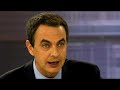 Zapatero gana el primer debate televisado