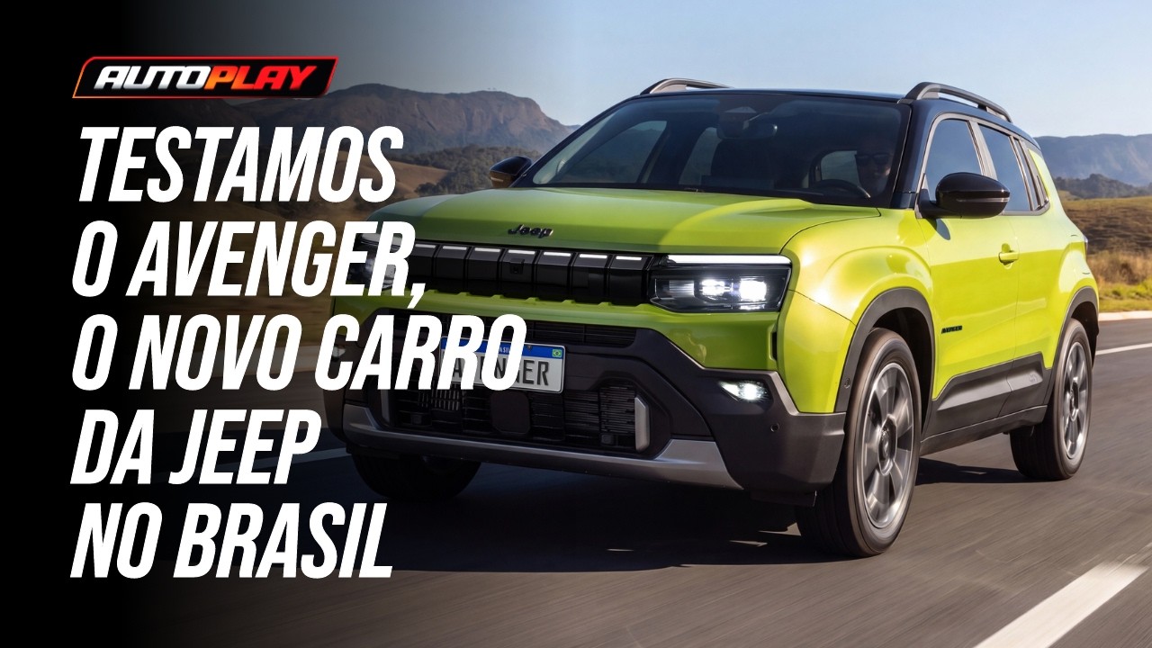 Testamos o Avenger, o novo carro da Jeep