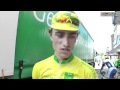 New race leader Nicolas Baldo speaks after stage five of An Post Ras