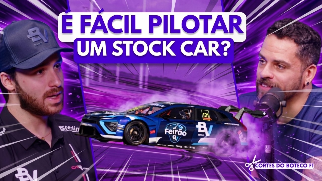 POR DENTRO DA PILOTAGEM DA STOCK CAR | Felipe Baptista explica