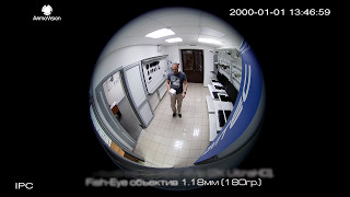 Видео. Камера с FishEye объективом IPC-EB5400 панорамная купольная камера 2K UltraHD