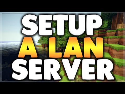 how to lan server minecraft