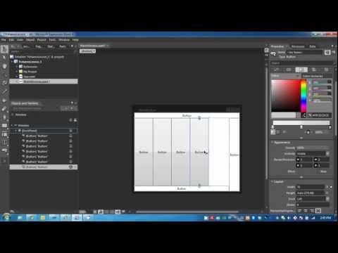 how to dock a control in wpf