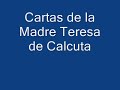 cartas de la madre teresa de calcuta