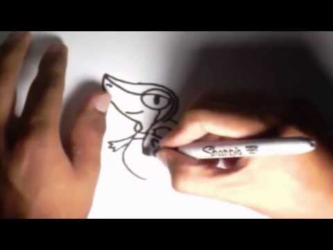 how to draw snivy