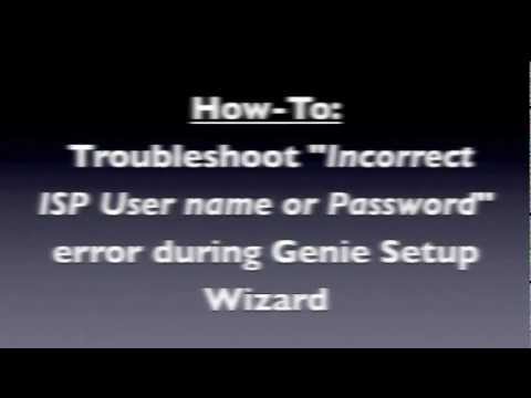 how to locate isp username and password