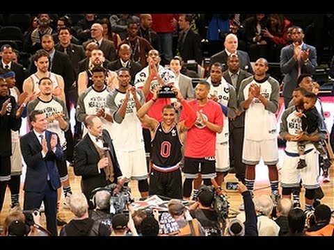 Video: Russell Westbrook Named All-Star MVP with 41-Point Performance