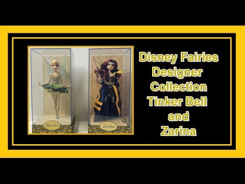 Disney Fairies Designer Collection Tinker Bell & Zarina