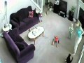 Cat protects her home - attacks Babysitter Cat protects her home - attacks Babysitter