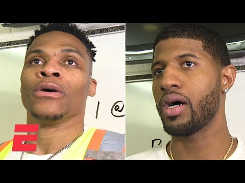 Video: Paul George, Russell Westbrook credit Thunder's defense in comeback win over Rockets | NBA Sound