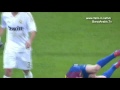 يوتيوب اعتداء بيبي على ميسي في كأس ملك إسبانيا 18/1/2012
