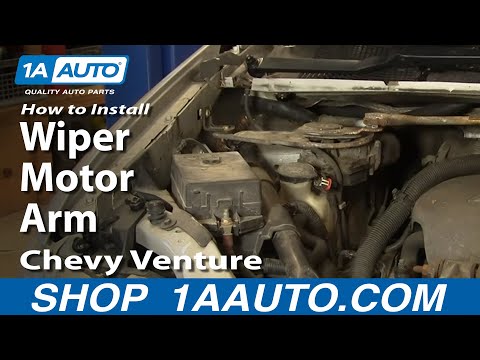 How To Install Replace Wiper Motor Arm Chevy Venture Pontiac Montana 97-05 1AAuto.com