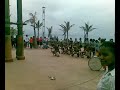 dance zulu sur le front de mer à durban, près du ushaka marine world