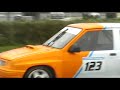 A few practice laps with John Dowling