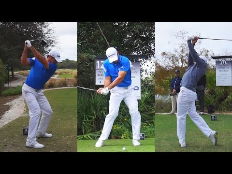 JASON DAY PRACTICE ROUND FOOTAGE – GOLF SWING FROM WIN AT 2014 TEMPLETON SYNCED & SLOW MOTION 1080p