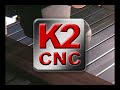 Guitar Frets cut by K2 CNC machine with saw.