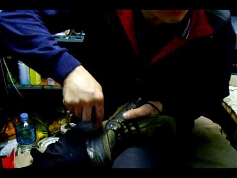 how to repair hiking boots