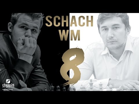 Schach WM 2016: Carlsen - Karjakin Partie 8 Schach WM 2 ...