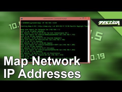 how to discover ip addresses on a network