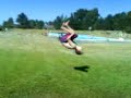 backflip on ground