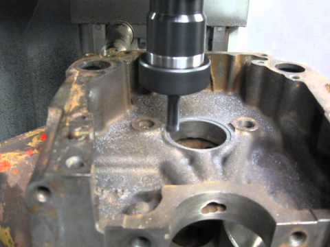 Oldsmobile engine block camshaft thrust repair
