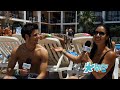 Lucky Life TV interviews DJ Joe Justice at Ibiza Rocks Hotel