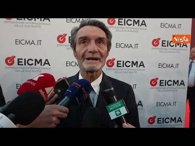 Eicma 2025 in Fiera Milano, Fontana (Lombardia): Rappresenta comparto in crescita