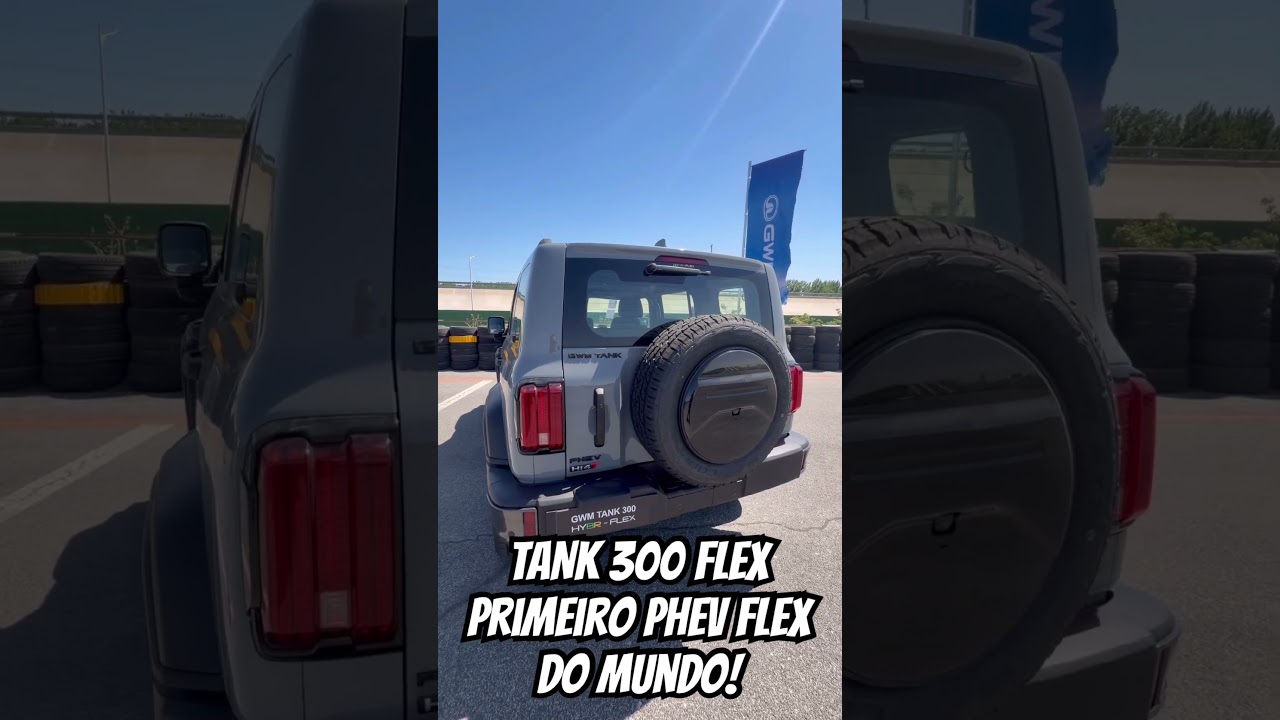 ESSE É O CARRO! Tank 300 PHEV flex: primeiro híbrido flex plugin do mundo
