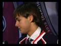 Nikita Filatov speaks to the media