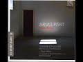Arvo Pärt — Creator Spiritus