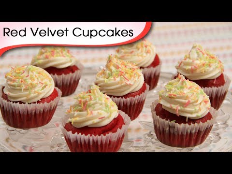 Red Velvet Cupcakes – Easy To Make Homemade Cupcake Recipe By Ruchi Bharani