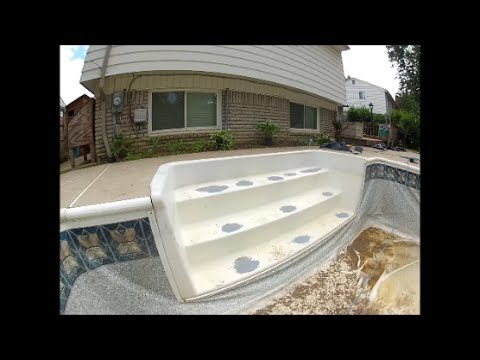 how to fix a pool leak with epoxy