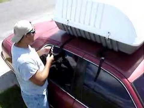 how to attach sears x-cargo