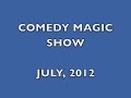 video of comedy birthday magic show