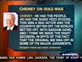 Raghida Dergham on Cheney Statement about Pre-War Intentions
