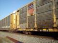 NB CSX racks with CSX freight off hill, duleing horns!