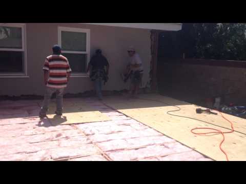 how to insulate floor joists